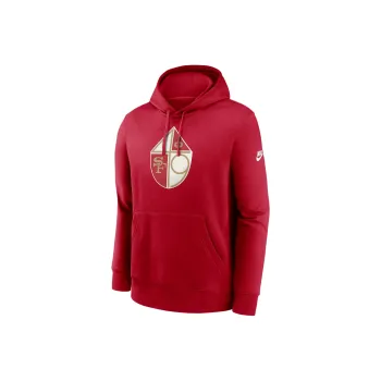 Nike San Francisco 49ers Rewind Club Logo Men's Nike Nfl Pullover Hoodie