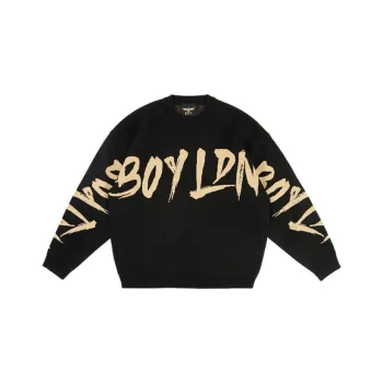 Boy London FW22 Knitwear Unisex Black