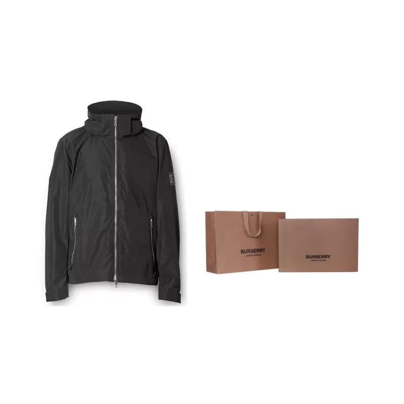 Burberry Packaway Hood Shape Memory Taffeta Jacket-7