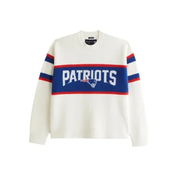 AF Sweater Men's White Blue Multicolor