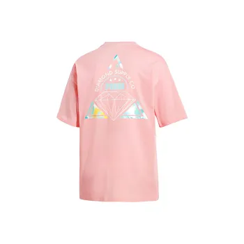 PUMA T Shirts Men Peach Pink