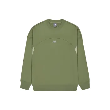 New Balance NB Hyper Sports Designed By Didu Sweatshirt Unisex Army Green