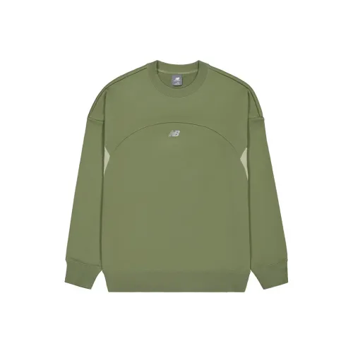 New Balance NB Hyper Sports Designed By Didu Sweatshirt Unisex Army Green