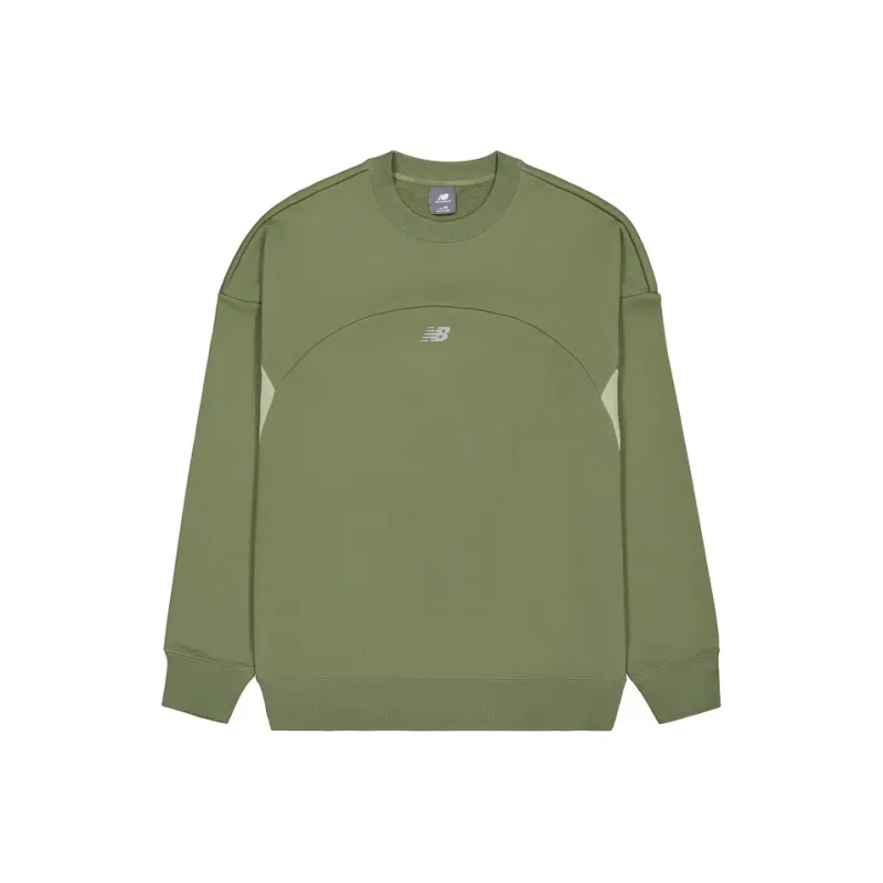 New Balance NB Hyper Sports Designed By Didu Sweatshirt Unisex Army Green-0