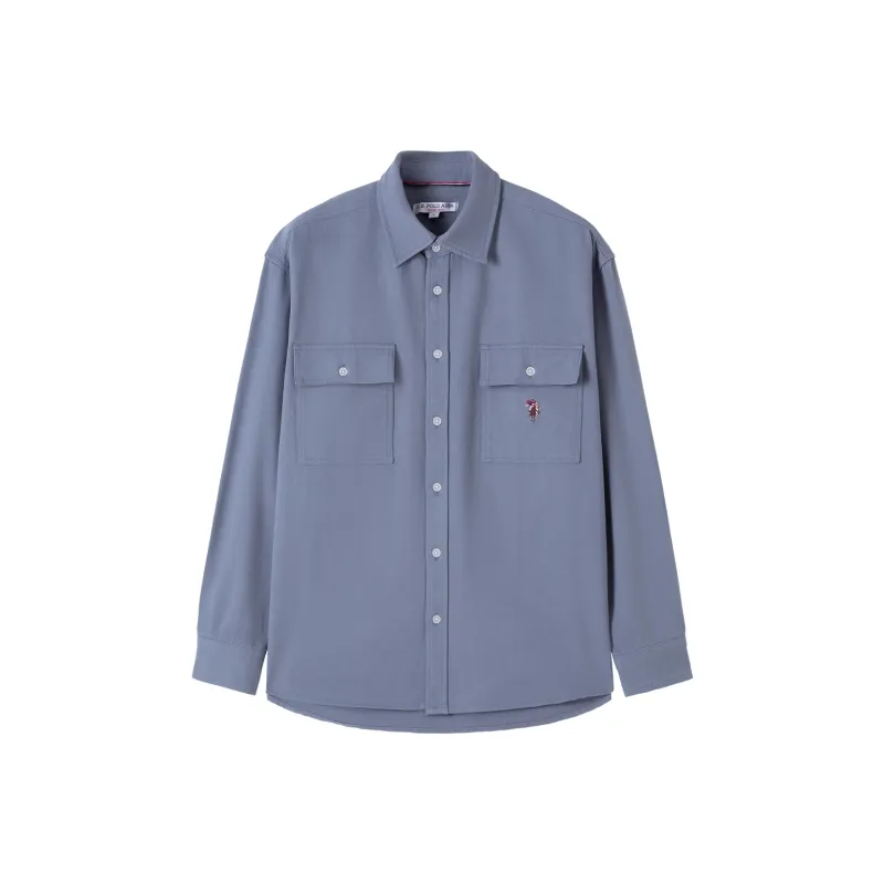 U.S. POLO ASSN. Shirts Men Dark Blue-0