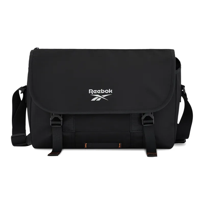 Reebok Fabric Shoulder Bag, Crossbody Bag, Messenger Bag Regular Unisex Black-5