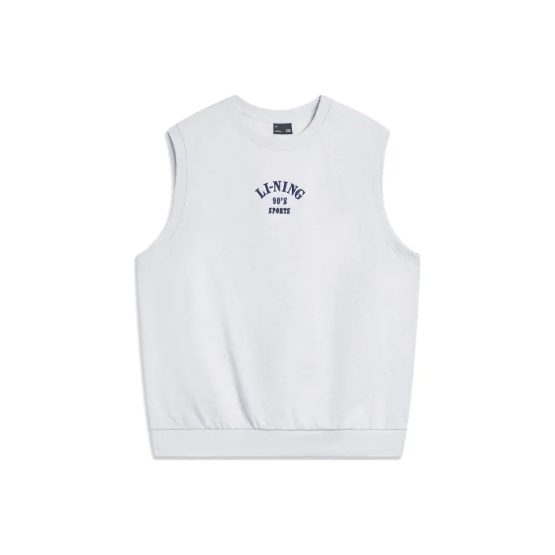 LiNing Sports Life Collection Tank Tops Unisex Linchuan Gray-0