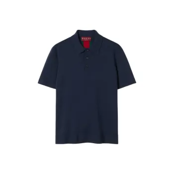 GUCCI Web Detailed Polo Shirt