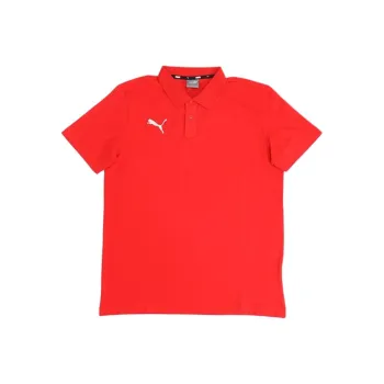 PUMA Swim Mid-Length Polo Shirts Men Red