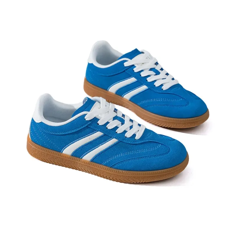Dafu Leaps Forward Coverage Balance Abrasion Resistant Low Top Skateboard Shoes Women's Blue-3