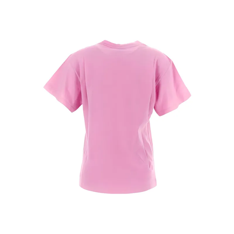 ISABEL MARANT Logo Detailed Crewneck T Shirt-1