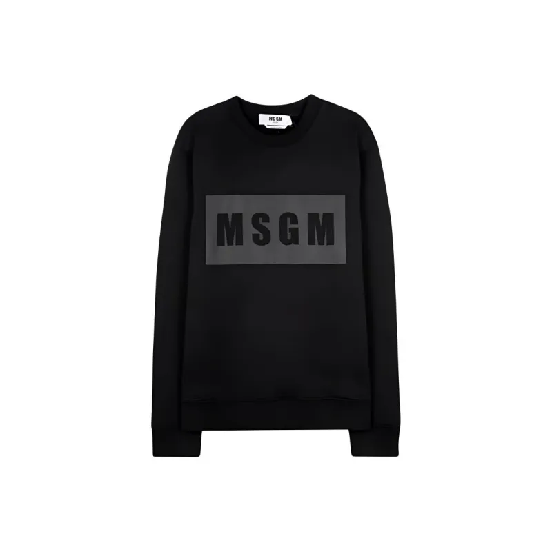 MSGM Sweatshirts Men Black-0