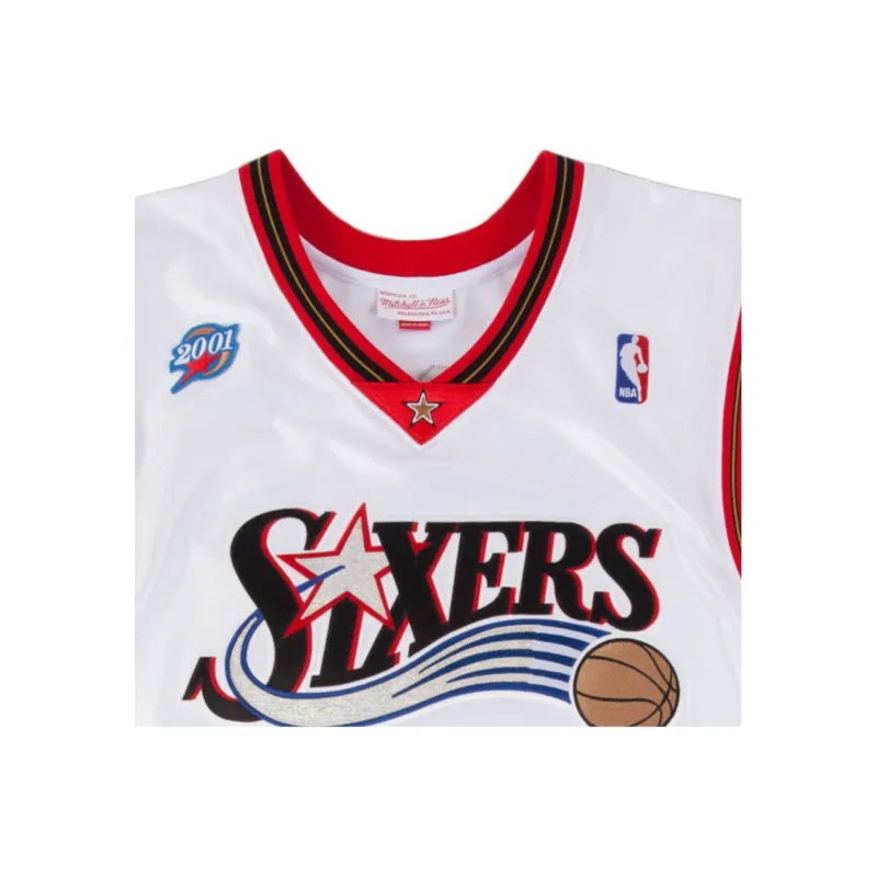 Mitchell & Ness Basketball Jerseys Men's White-2