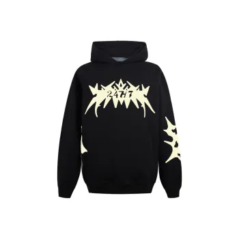 24h7 Sweatshirts Unisex Black