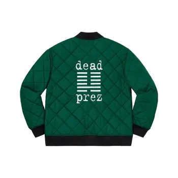 Supreme Dead Prez Quilted Work Jacket