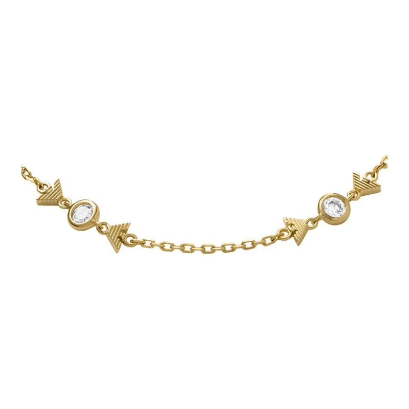 EMPORIO ARMANI 925 Sterling Silver Bracelets Women's Gold-2