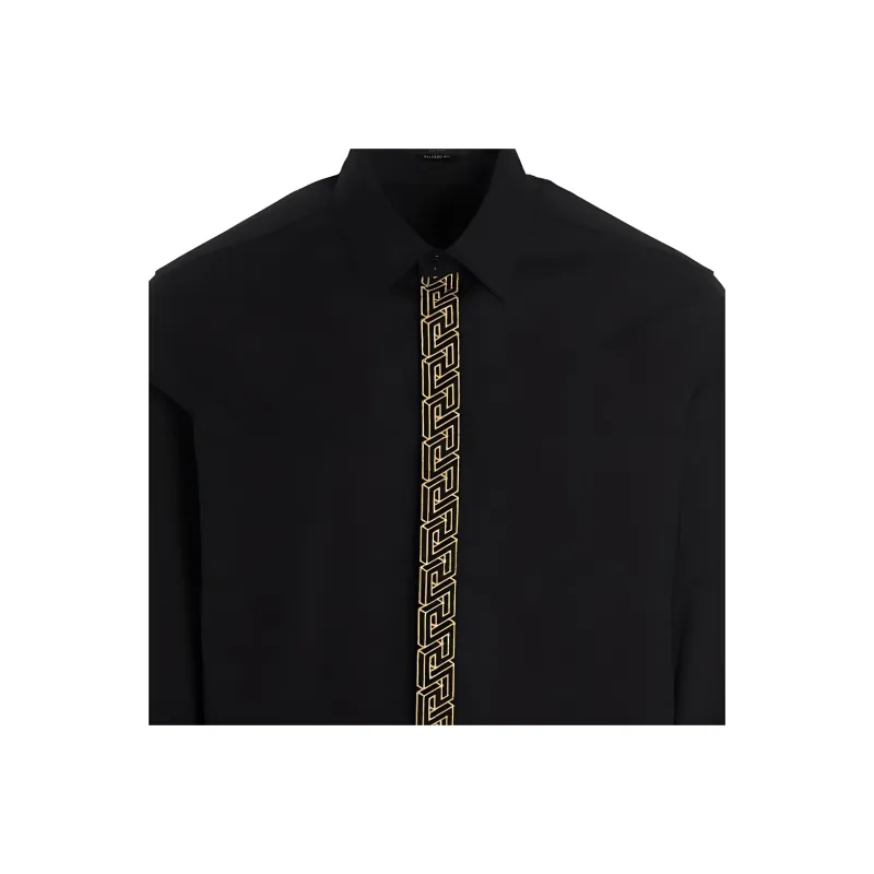 FANSIZHE VERSACE FW22 Shirt Men's Black-2
