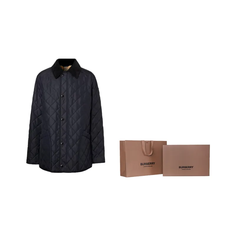 Burberry Diamond Quilted Thermoregulated Barn Jacket-5