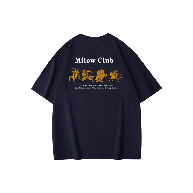 MIIOW Trendy Party Collection Cooling Summer Collection T Shirt Unisex-5