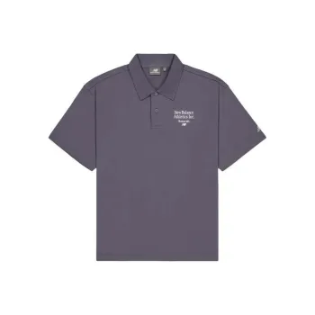 New Balance NB Athletics Inc Polo Shirt Men's Dark Purple