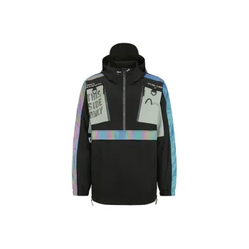 EVISU SS20 Jacket Men's Black/Deep Grass Green