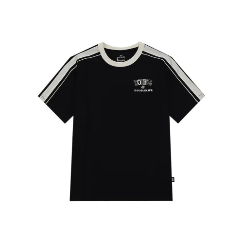 361° T Shirt Unisex Super Black/Cream White