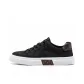 Black White Perforated Style (Standard Leather Shoe Size)