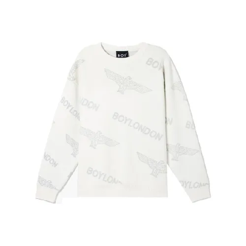 Boy London Knitwear Unisex White