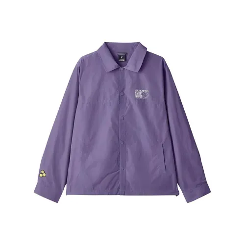 Skechers x SMLIEYWORLD Sports Life Collection Shirt Men's Grape Fruit Platter Purple