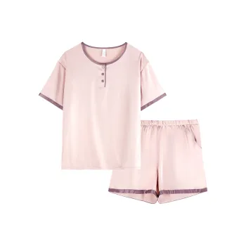 Xuan Liang Pajama Set Women's Champagne Pink