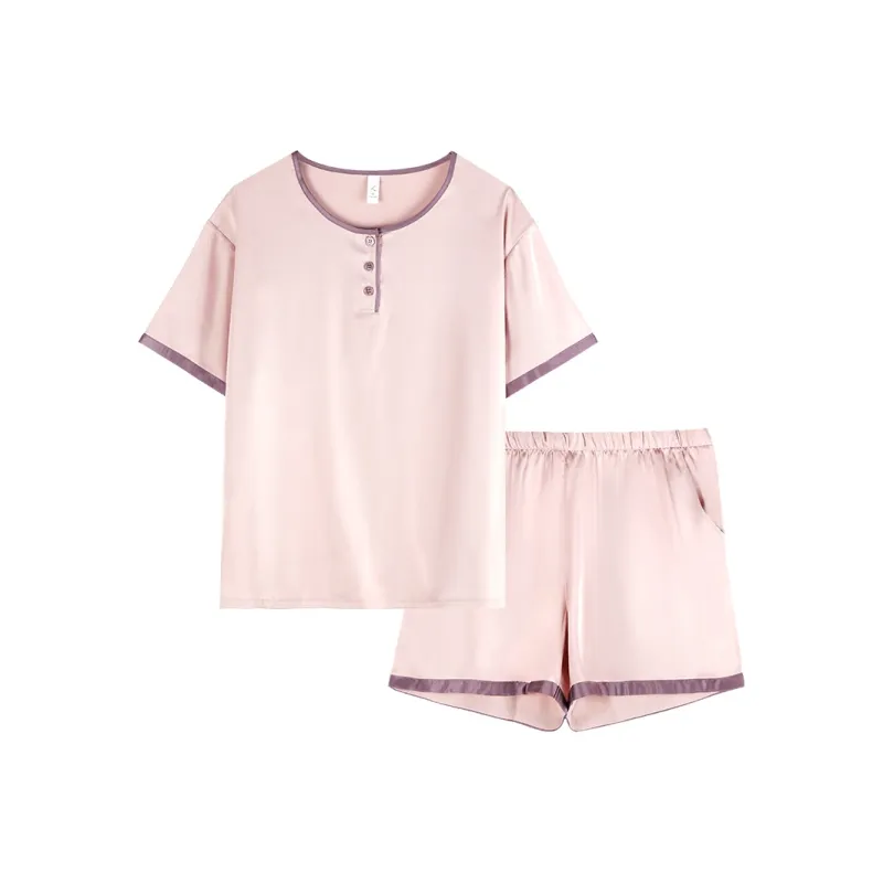 Xuan Liang Pajama Set Women's Champagne Pink-0