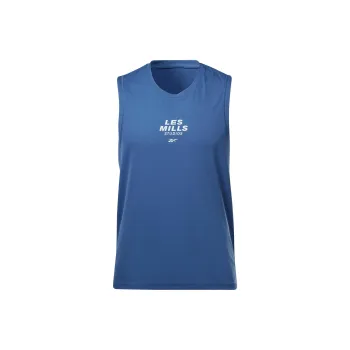 Reebok Tank Tops Men Blue