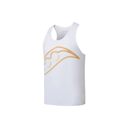 Saucony Tank Tops Unisex White