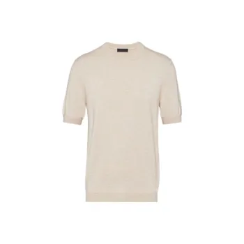 PRADA FW23 Cashmere Sweater Men's Beige
