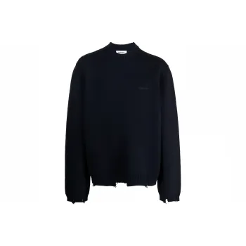 AMBUSH Logo embroidered Virgin wool Jumper