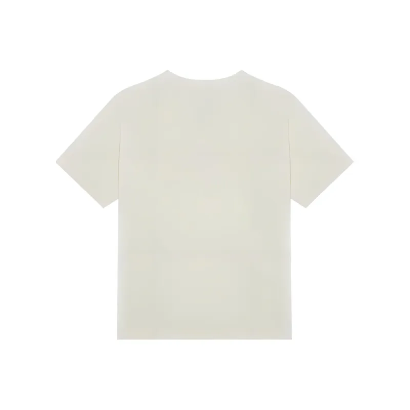 New Balance T Shirt Women's Ivory White-1