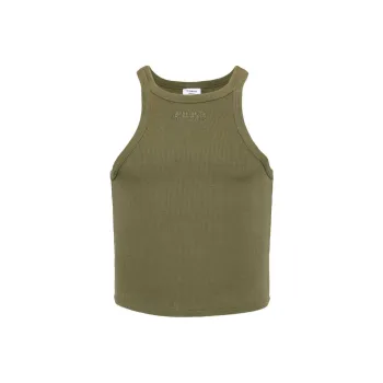 Vetements SS24 Tank Top Unisex Khaki