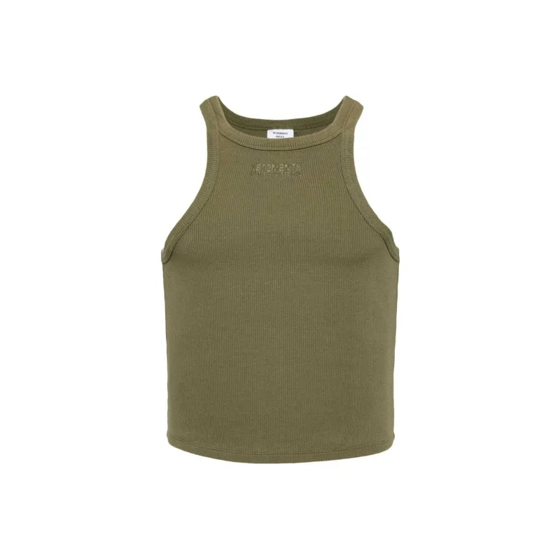 Vetements SS24 Tank Top Unisex Khaki-0