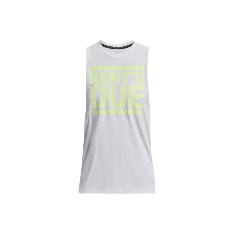 Under Armour Johnson Tank Tops Men's White-0