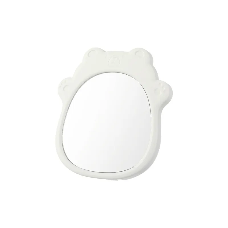 MITIANTU White Bear Paw Stand Single Sided Make Up Mirrors Convenient-0