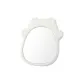 White Bear Paw Standing Single-Sided Makeup Mirror