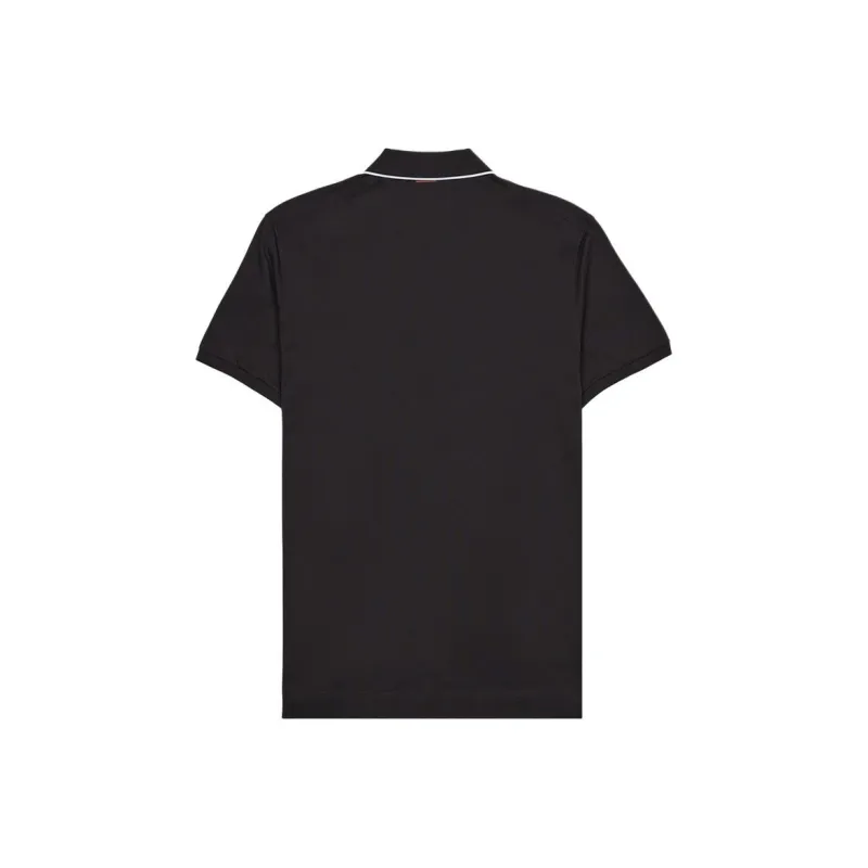 Zegna Stretch cotton Polo Shirt-1