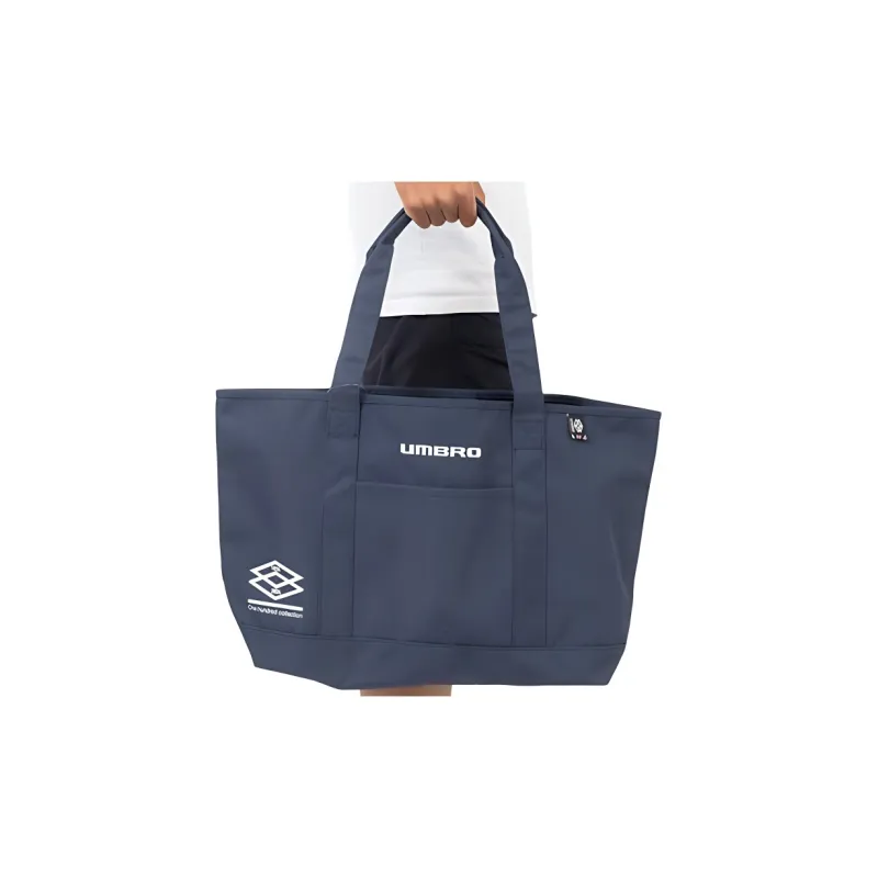 Umbro Polyester Tote Bag Shopping Bag Shoulder Bags Unisex Marine Blue-2