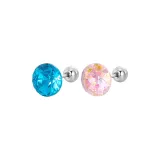 2 Pack-Sparkling Light Pink+Deep Sea Blue