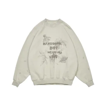 XVESSEL Sweatshirts Unisex Ecru