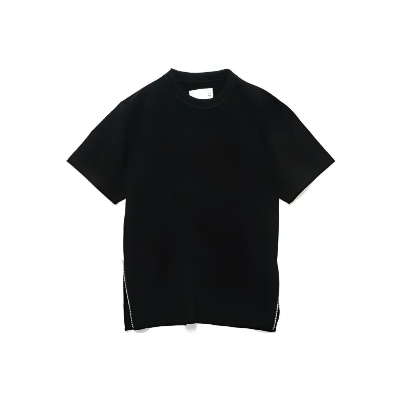 Clot X Sacai T-Shirts Men Black-1