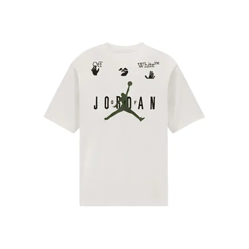 Off white X JORDAN X Off White T Shirts Men White
