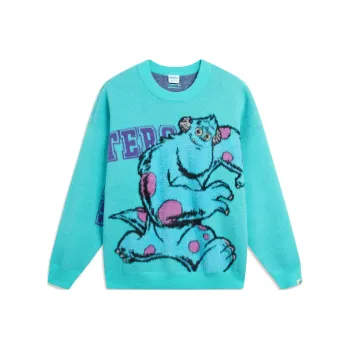 LiNing x Disney Knitwear Men's Ice Celadon Green