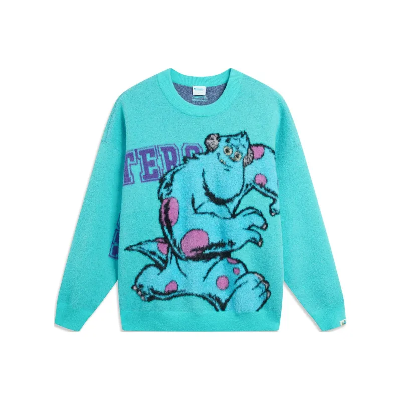 LiNing x Disney Knitwear Men's Ice Celadon Green-0
