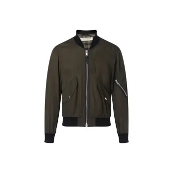 Burberry Jackets Men Army Green